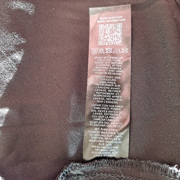 ASOS Design Floral Chiffon Midi Skirt Asymmetric Hem Multicolor Women's Size 10 - Picture 11 of 11